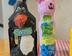 Kunstwerke aus PET-Flaschen